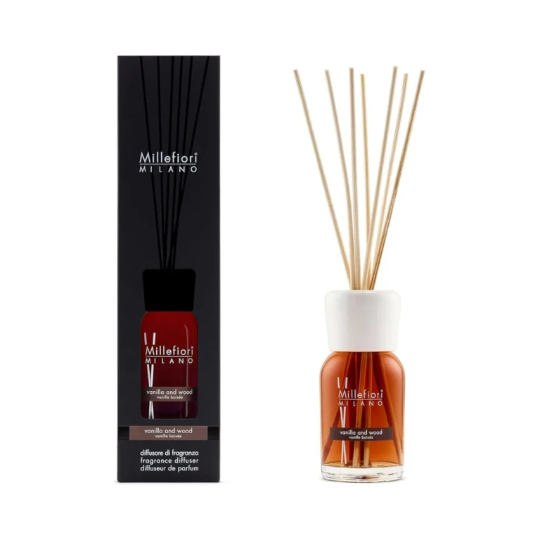 Millefiori Diffuser naturale (vanilla and wood) - Aroma diffuser - 100 ml