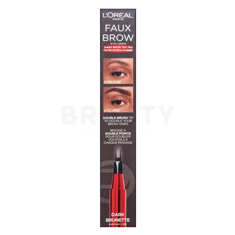 L'oréal paris Infallible Eyebrow Pencil (false eyebrows) 1 ml - Shade: Brunette
