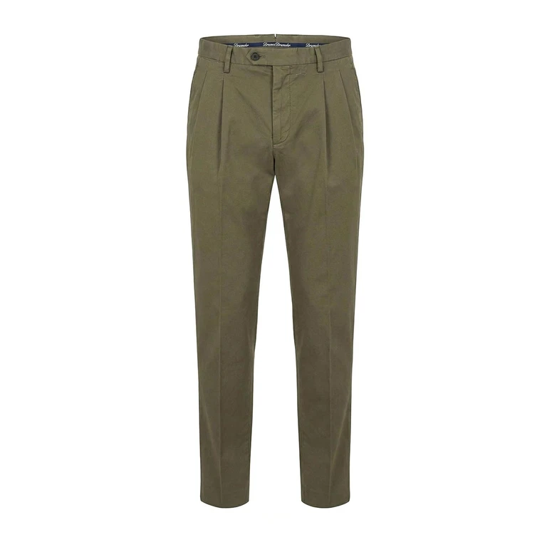 Pantalons Décontractés - Vert Foncé (DP231A01490)