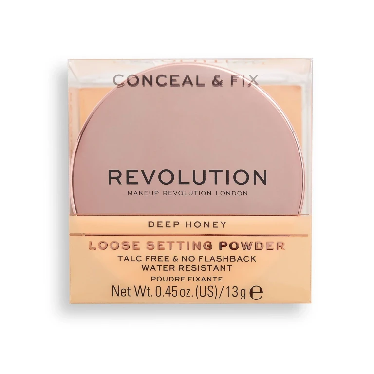 Corrects and Fixes Vegan Loose Powder Honey Deep 13 g