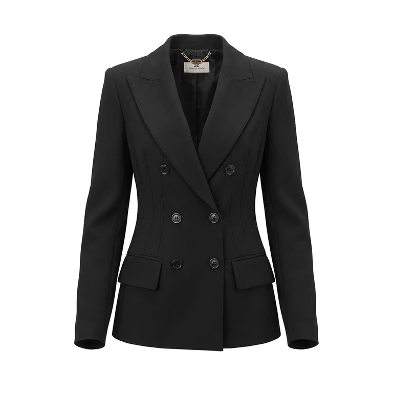 Elisabetta Franchi Veste Casual - Noir (GI25766E2110)