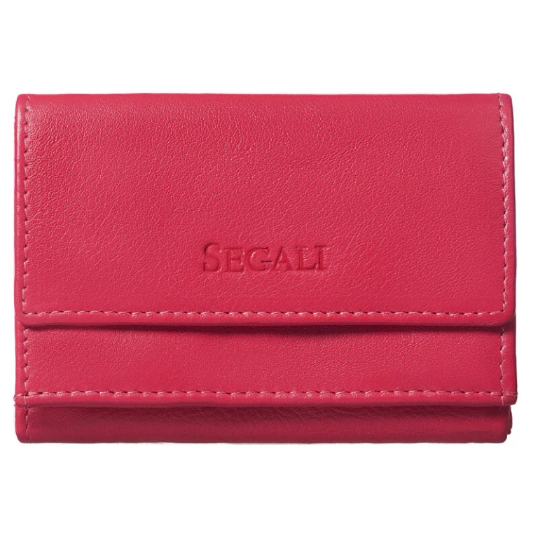 Women's Leather Wallet hot pink
