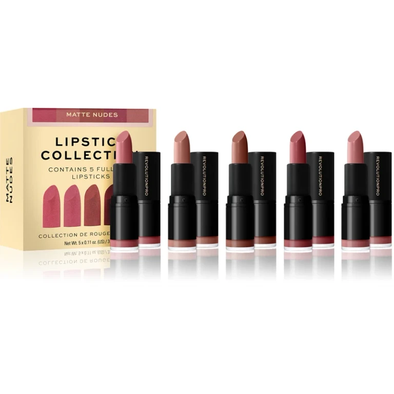 Matte Nude Collection (5 pcs) - Set of five lipsticks - 3.2 g