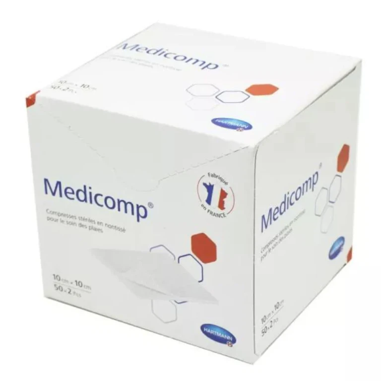 Medicomp Sterile Non-Woven Compresses 10cmx10cm 50x2