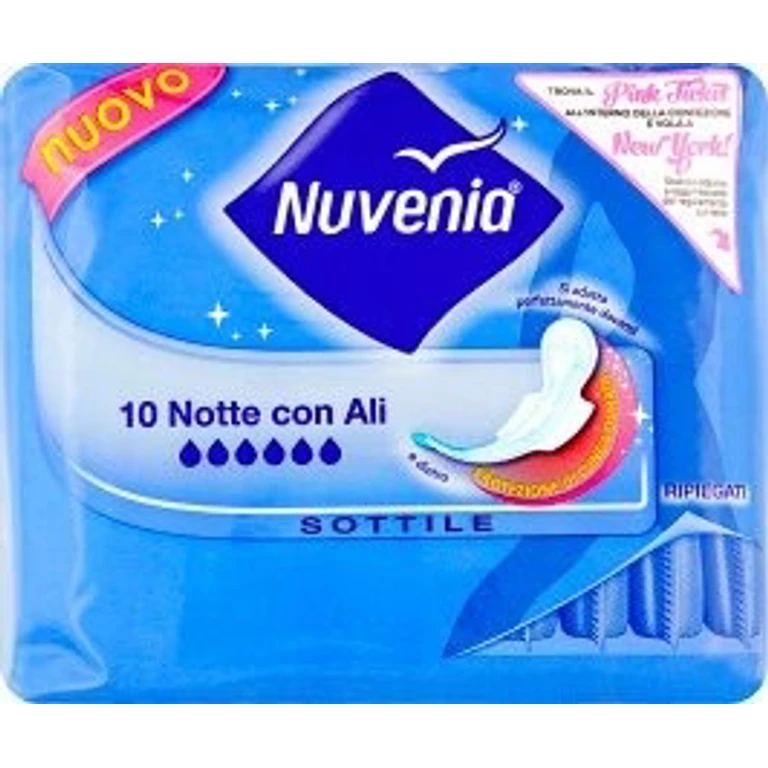 Thin Night Pads With Wings 10 Pieces