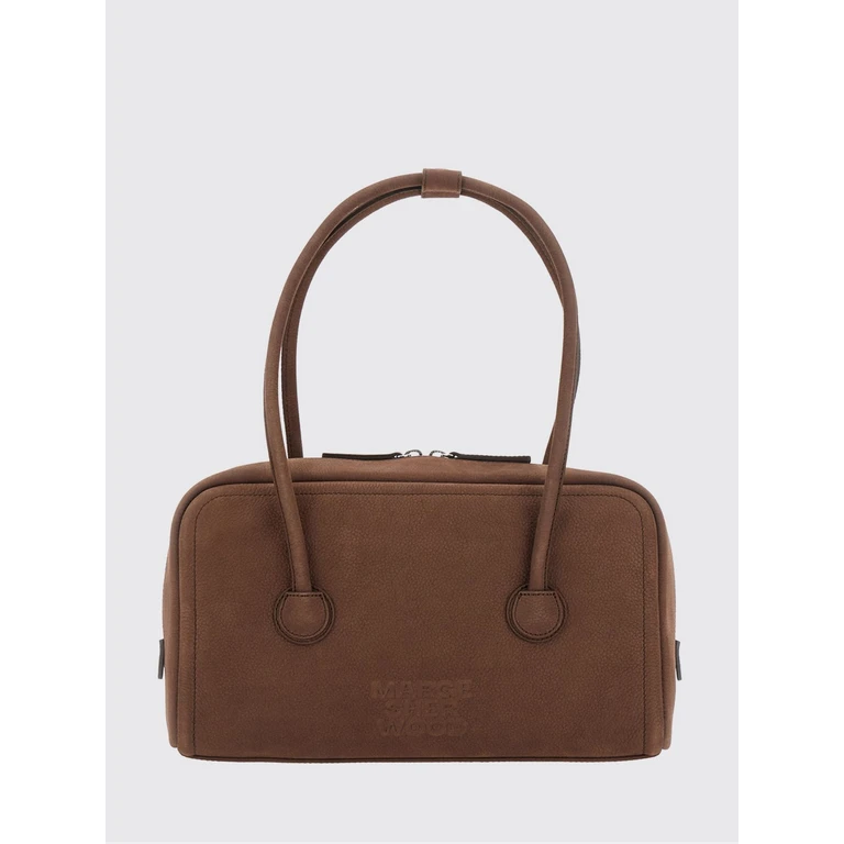 MARGE SHERWOOD Shoulder Bag Woman color Coffee (M26431SB04MILKBROWNNUBUCK)