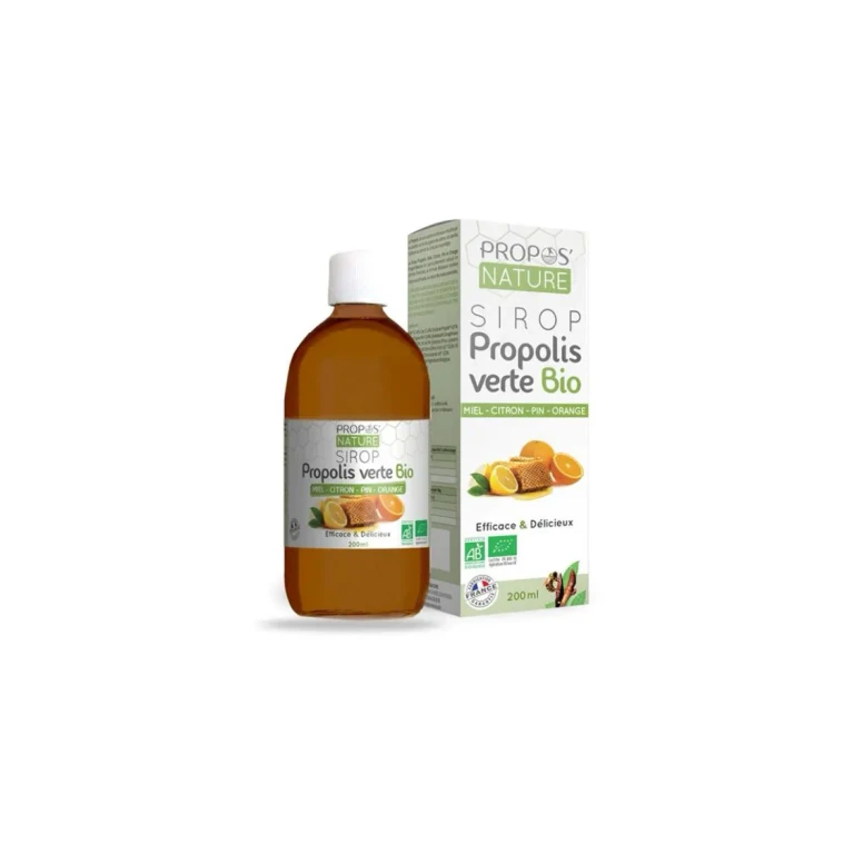 Propos'Nature Organic Green Propolis Syrup 200ml