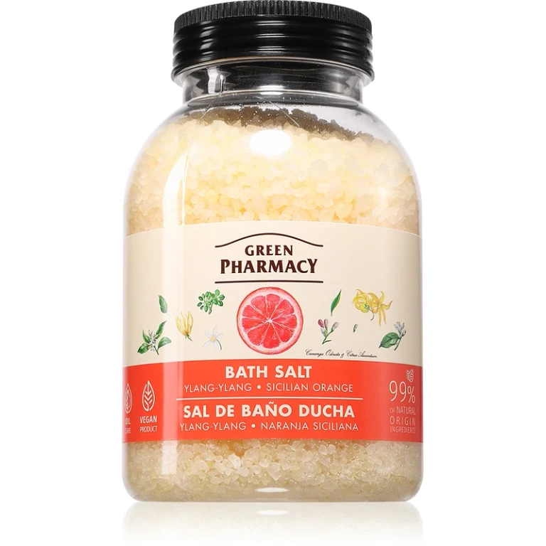 Ylang-ylang & Sicilian Orange Relaxing Bath Salt 1000g