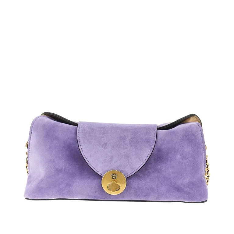 Suede leather 'Vivian' clutch Woman One Size