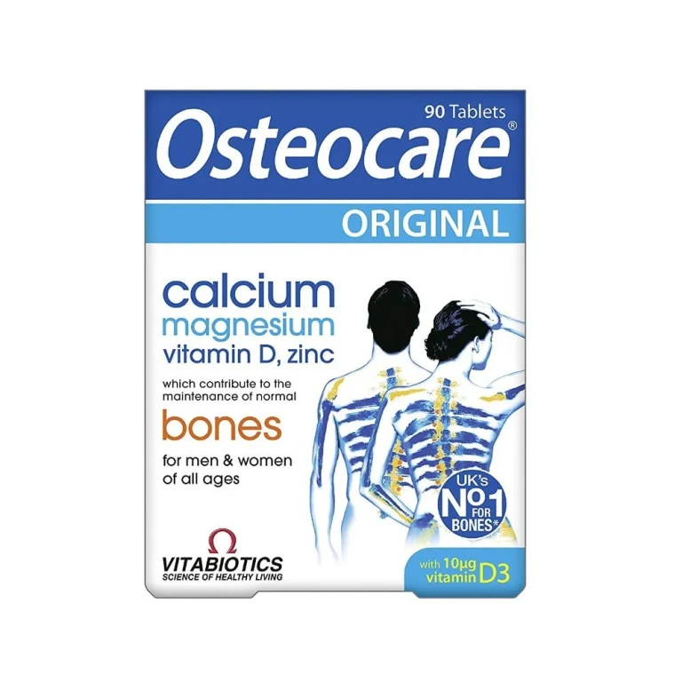 Osteocare Original Vitamin D Magnesium Zinc and Calcium Maintenance of a healthy skeletal system Vitamins 90 capsules