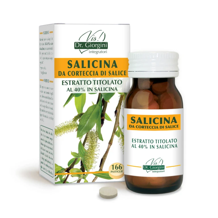 Dr Giorgini Salicina From Willow Bark E.Tit.50G - 300 Mg Tablets