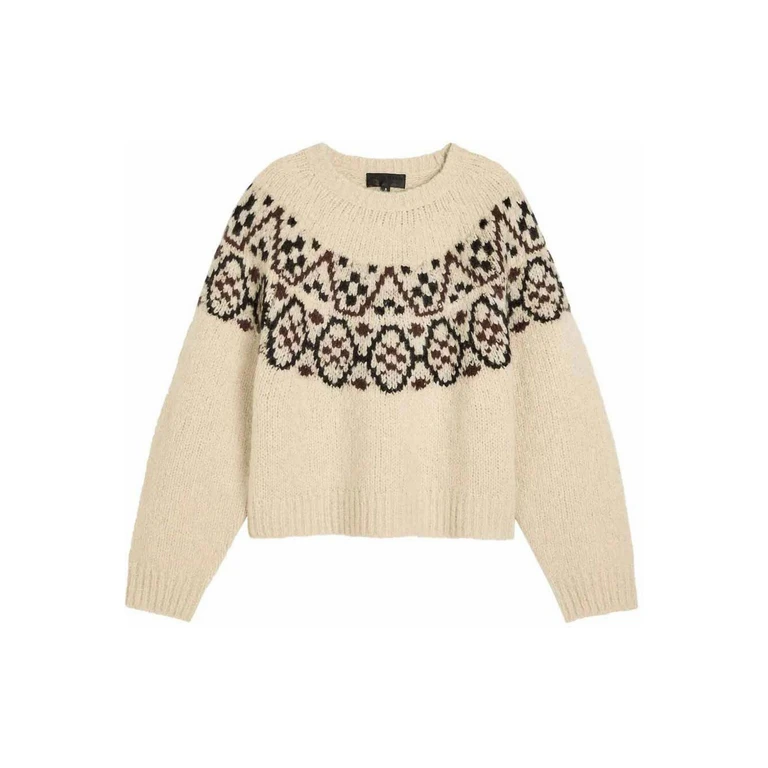 Pull Col Rond - Beige (81511Y342BMF)