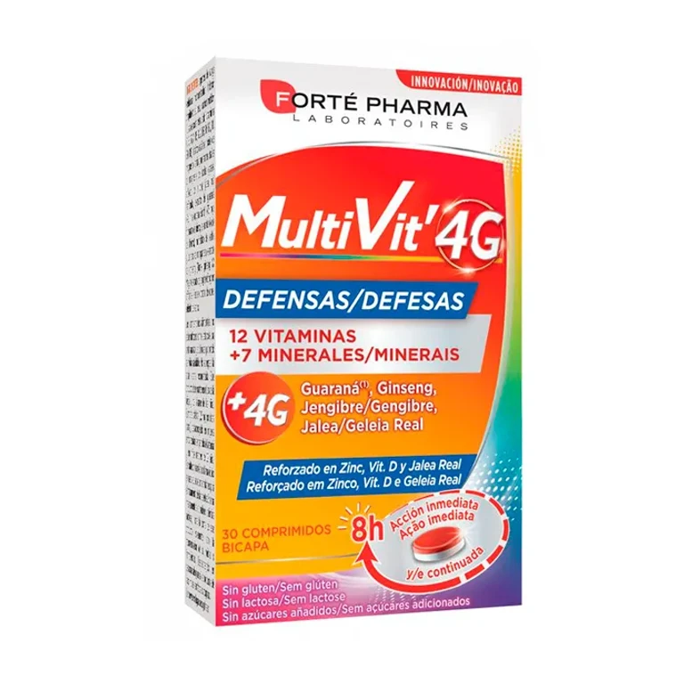 Forté Pharma Multivit 4G Defences 30 tablets