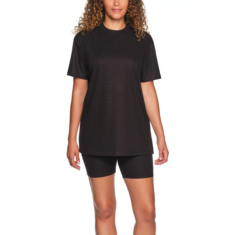 BIKE SHORT SET:- Black, XL