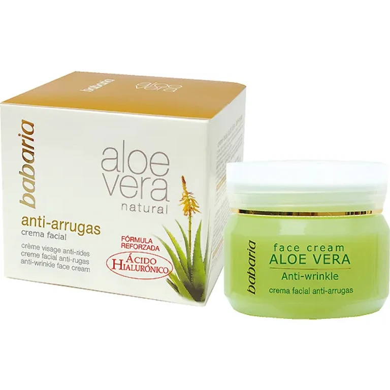 Natural Anti-Wrinkle Face Cream Aloe Vera 50ml