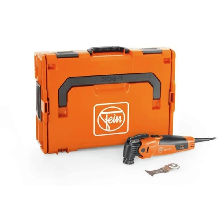 72296769090 MultiMaster MM 500 Plus Corded Oscillating Multitool with L-Boxx and E-Cut Saw Blade