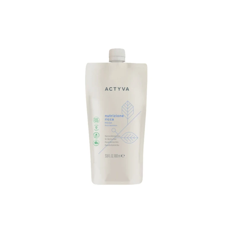 Actyva Nutrizione Ricca Maschera Busta Ricarica 1000ml — Maschera capelli