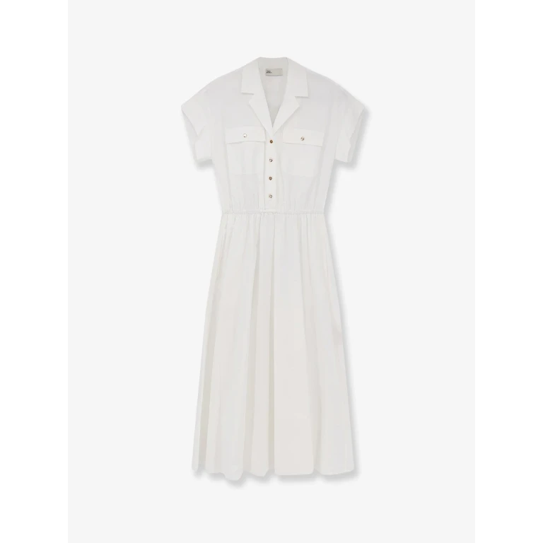 Dress Chemisier Cotton White