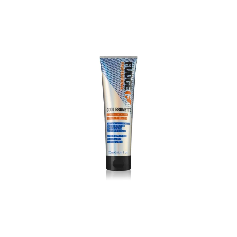 Fudge Cool Brunette Blue Toning Conditioner - For Brown & Dark Hair Shades - 250ml