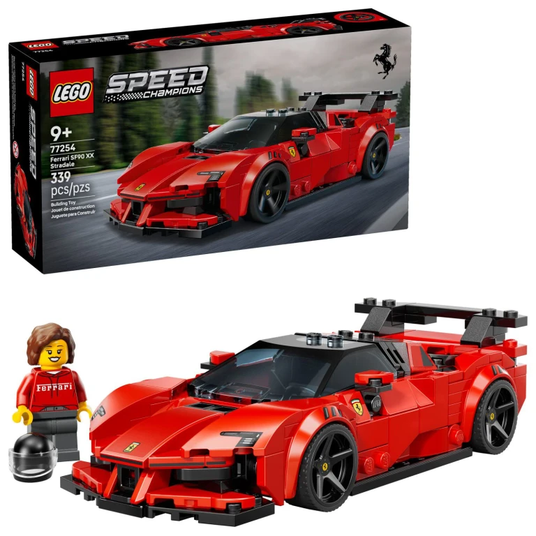 Speed Champions Ferrari SF90 XX Stradale Sports Car, 339 pc.