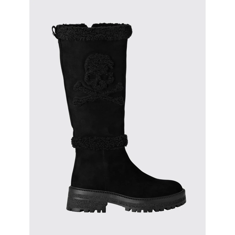 Flat Ankle Boot Woman color Black (LADSWSE0900PTE003N02)
