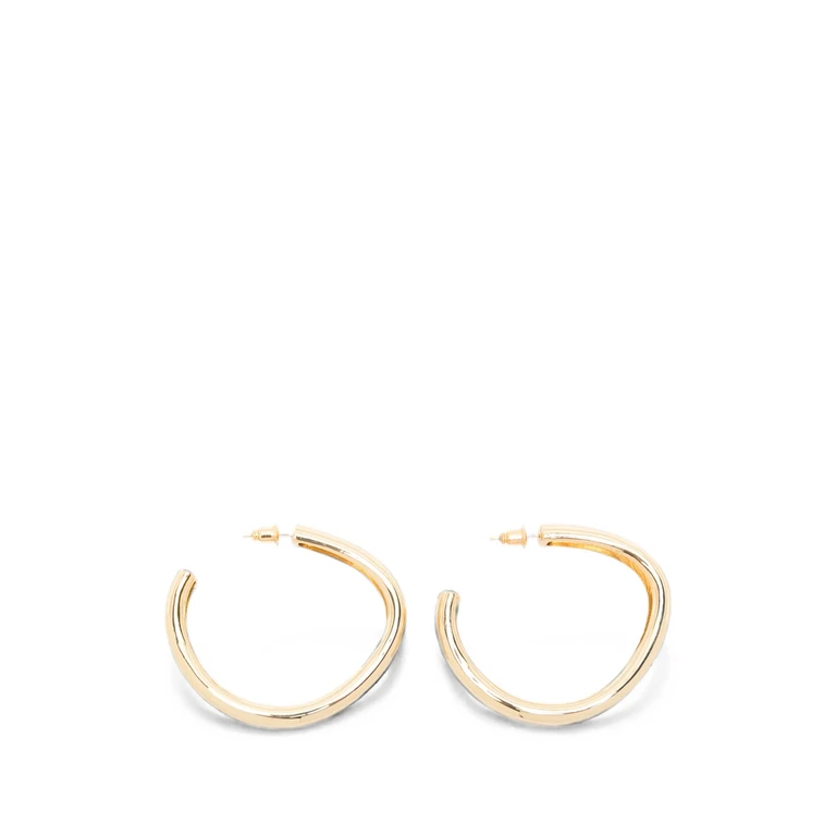 Bean XL Organic-shape Hoop Earrings