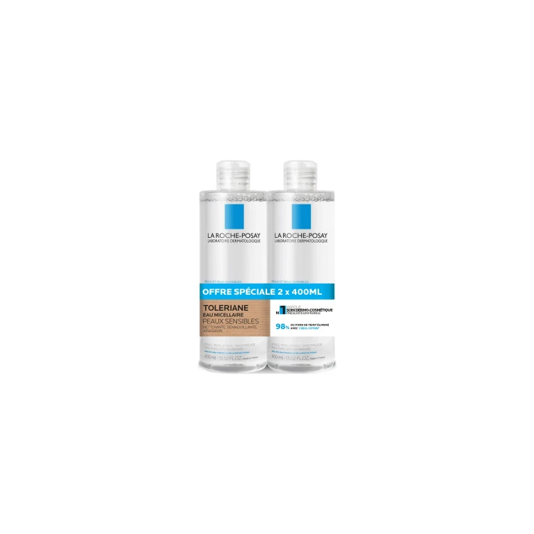 La Roche-Posay Toleriane Micellar Water Sensitive Skin 2x400ml