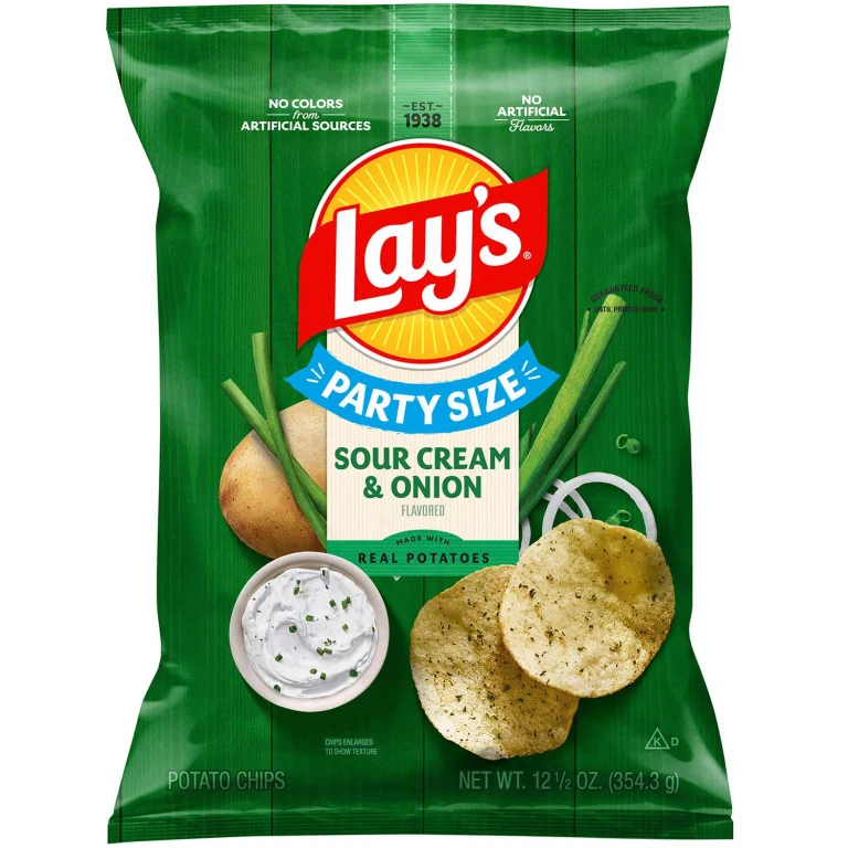 Sour Cream and Onion Potato Chips 12.5 oz.