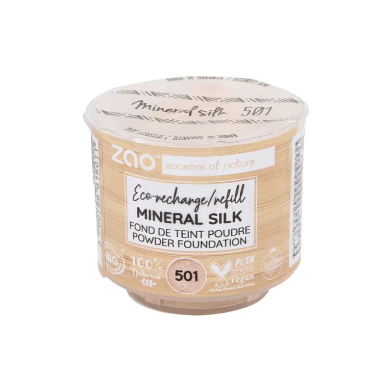 Mineral Silk Refill, 501 Transparent Beige (13.50 G)