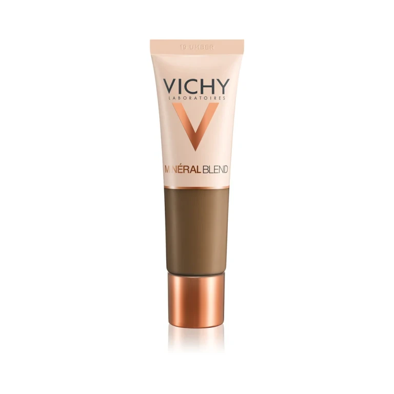 MineralBlend Fondotinta Idratante Fresca Tenuta 16H 19 Umber 30ml — Fondotinta