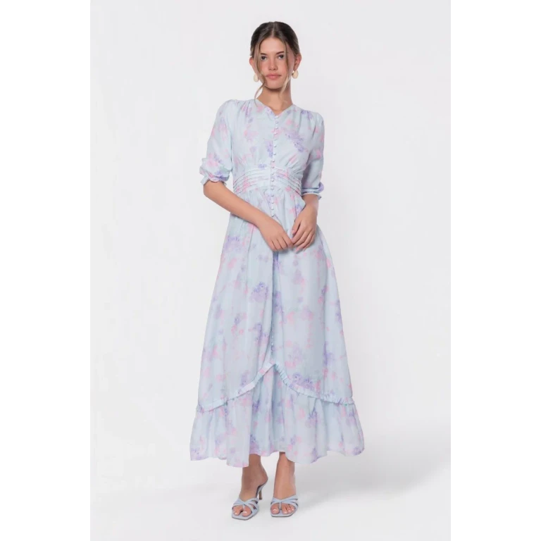 Amelia Dress (Light Blue)
