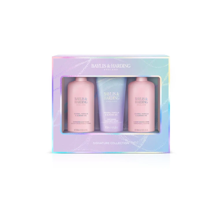 Jojoba, Vanilla & Almond Oil Gift Set (Women) with Almond Oil