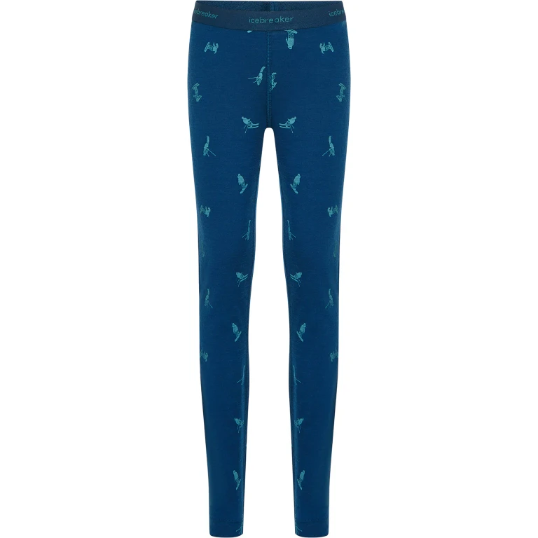 Merino 200 Oasis Snow Day Thermal Leggings - Kids