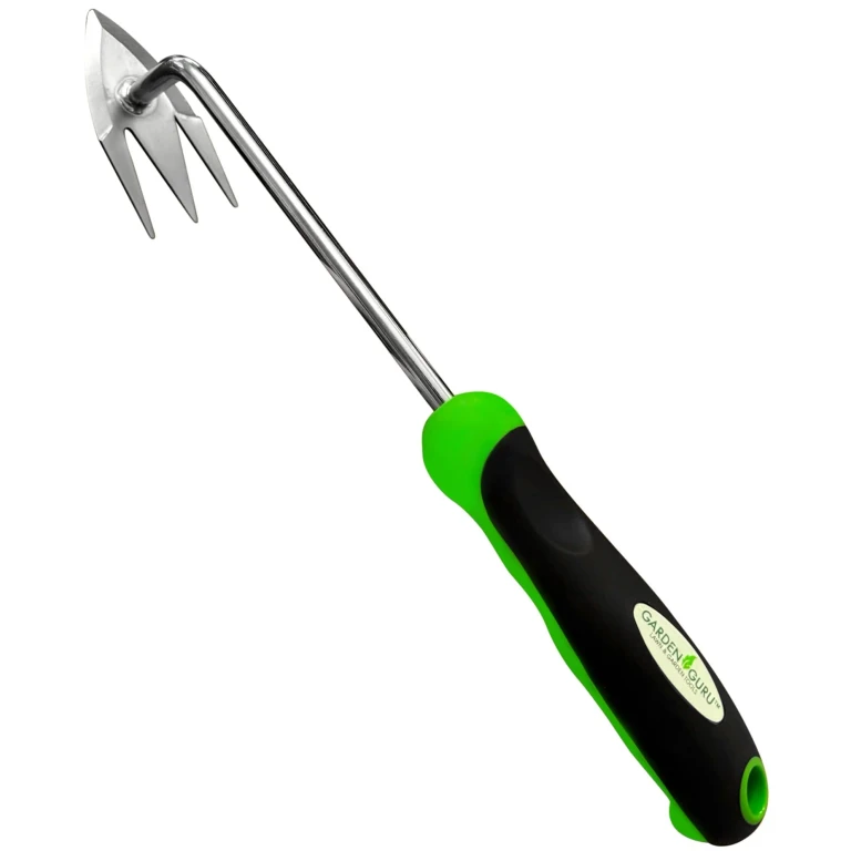 Garden Guru Root Weeder Tool with Ergonomic Handle