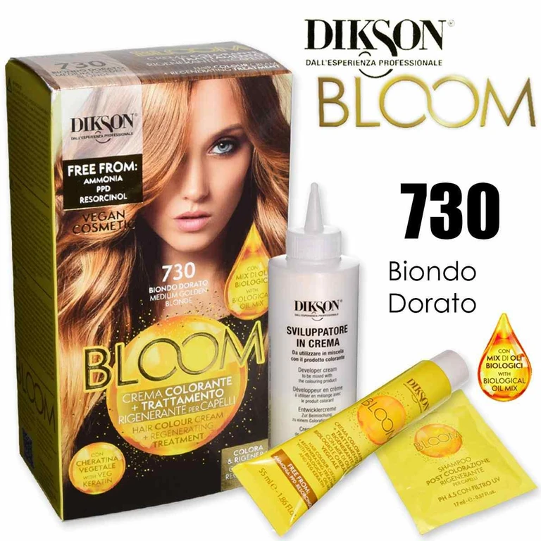 Bloom Coloring Cream With Keratin 730 Golden Blonde