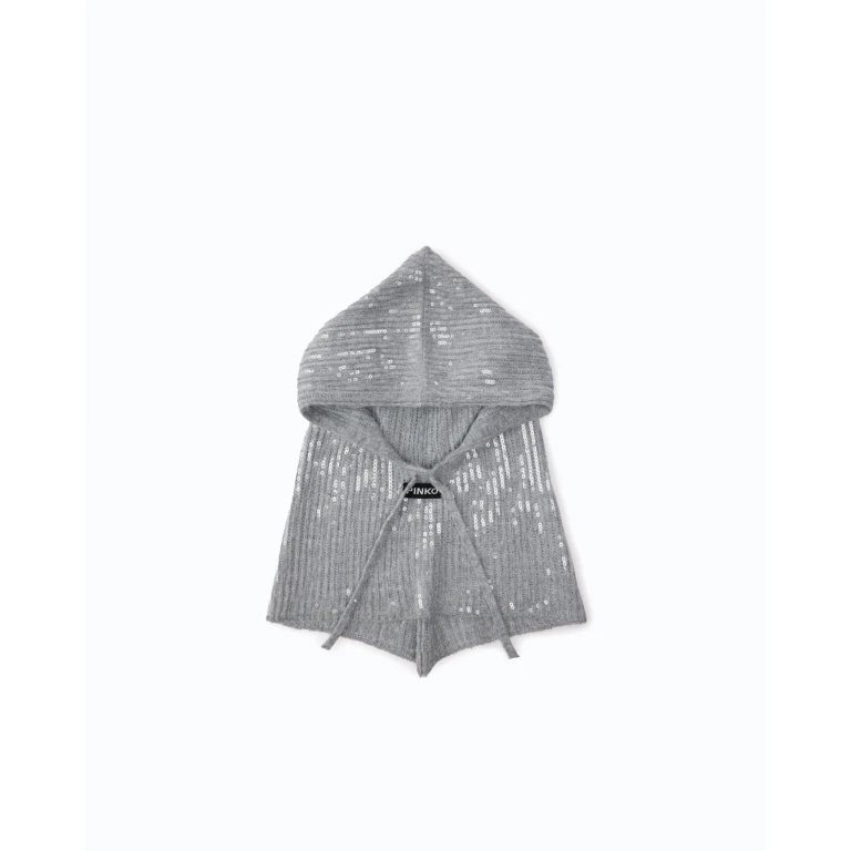 Cagoule ร paillettes avec cordon de serrage