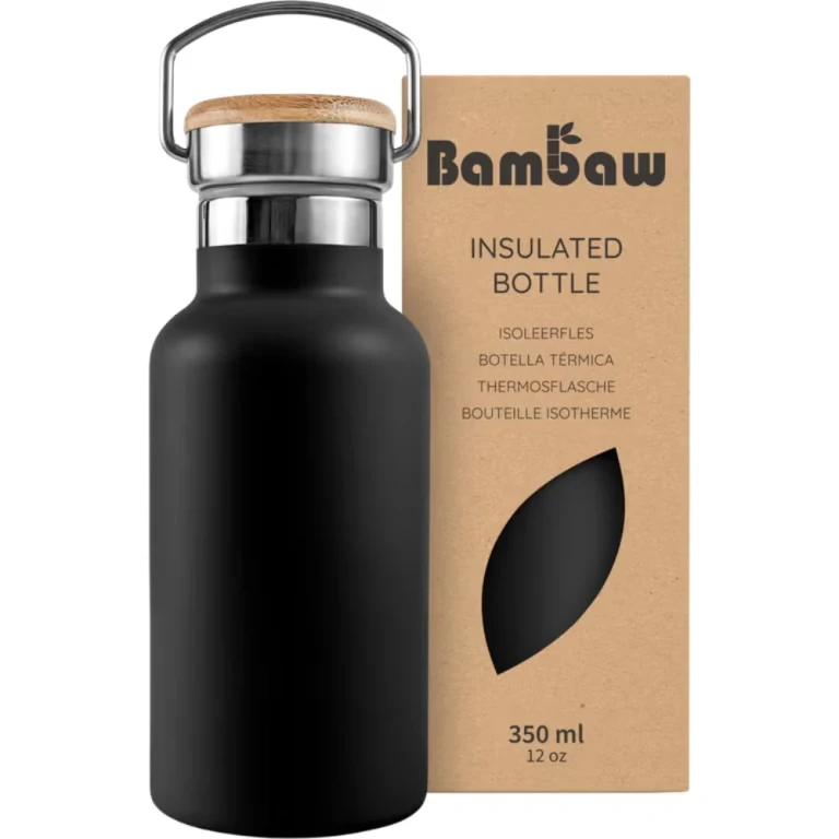 Stainless Steel Thermos 350ml Jet Black