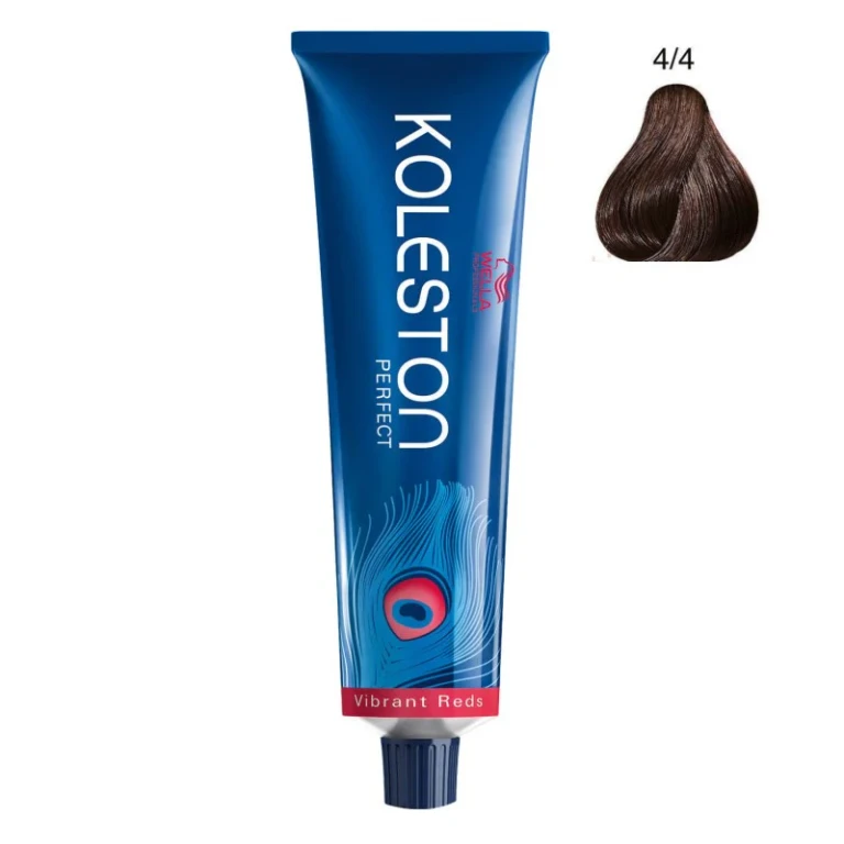Professionals Koleston Perfect Permanent Hair Color 4/4 Medium Red Brown 60 ml