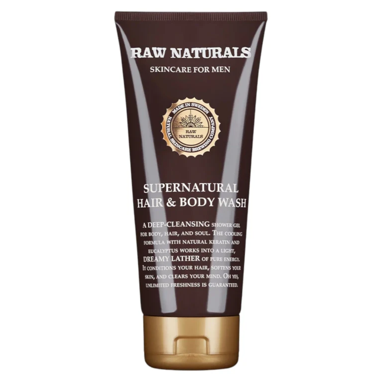 Supernatural Shampoo Conditioner and Shower Gel 3 in 1 100% vegan 200 ml