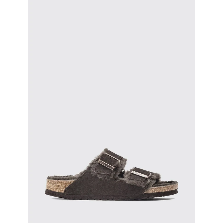 Birkenstock Arizona platte sandalen van suède
