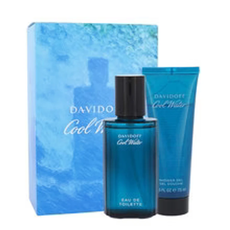 Davidoff Cool Water Man gift box eau de toilette 40 ml and Cool Water shower gel for men 75 ml