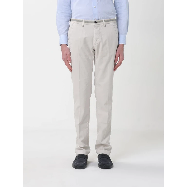 Cotton and Wool Blend Chino Trousers (9PN2R2863N3MBE098254)