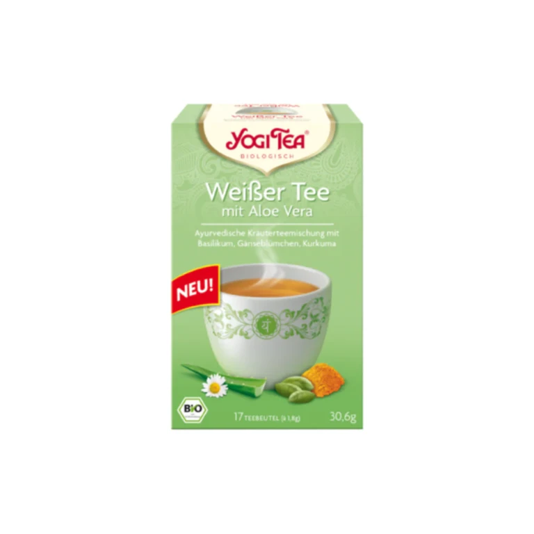 Organic White Tea With Aloe Vera, 30.60 G