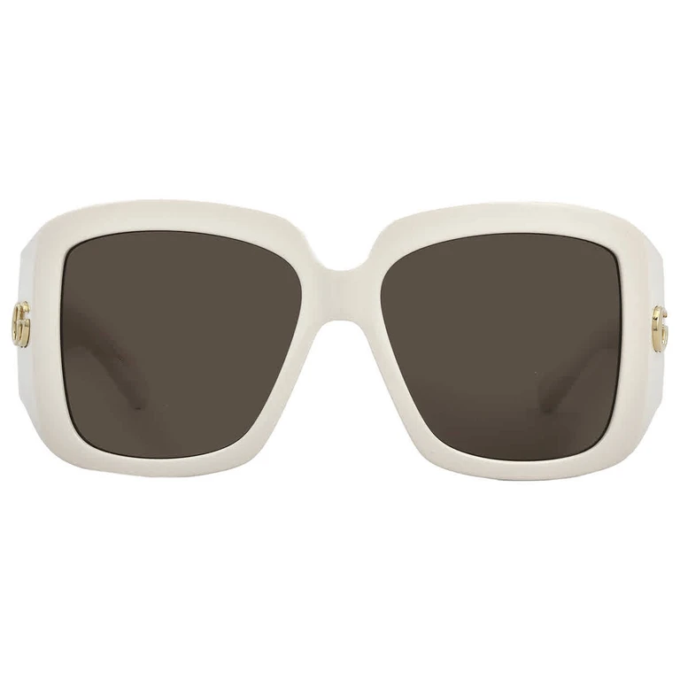 Brown Square Ladies Sunglasses GG1402S 004 55