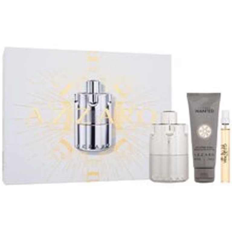 Wanted gift set EDP 100 ml, EDP 10 ml miniature and shower gel 75 ml