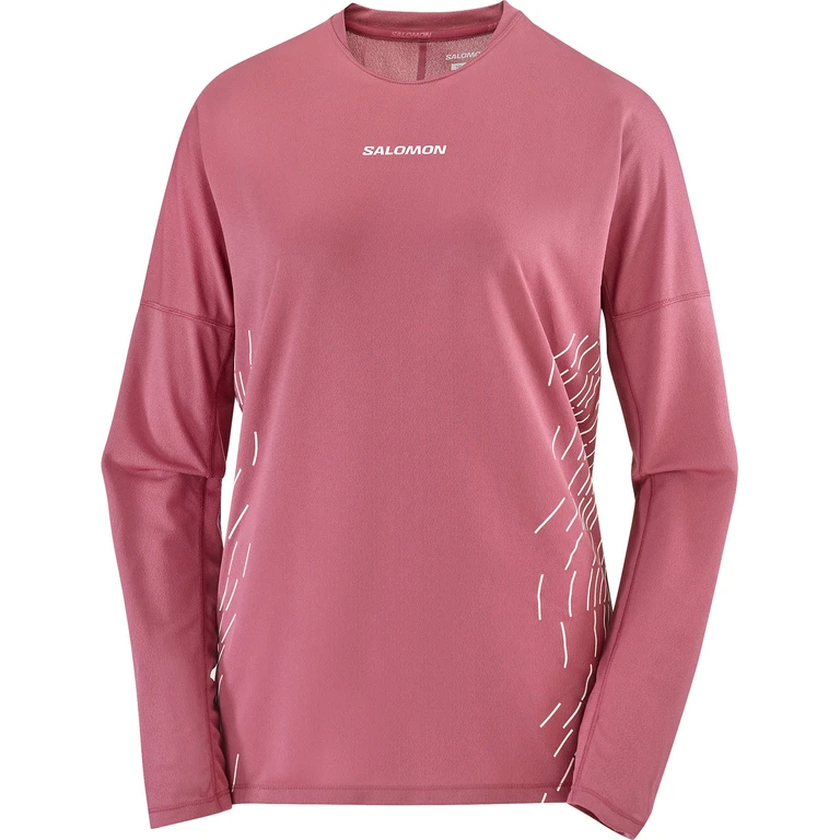 Sense Aero Graphic Long Sleeve T-Shirt - Women's