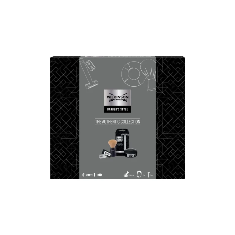 Premium Classic The Authentic Collection Machine + Razors + Brush + Soap