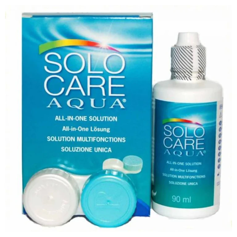 Solocare Aqua Multifunctional solution for soft lenses 90ml