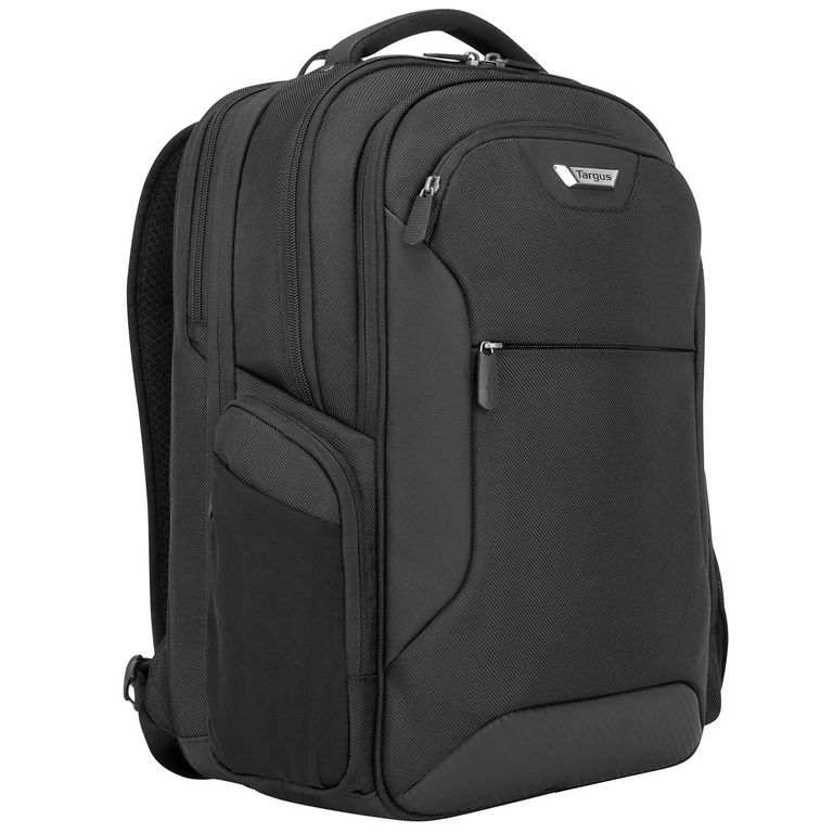 15.6" Corporate Traveler Checkpoint-Friendly Laptop Backpack, Black