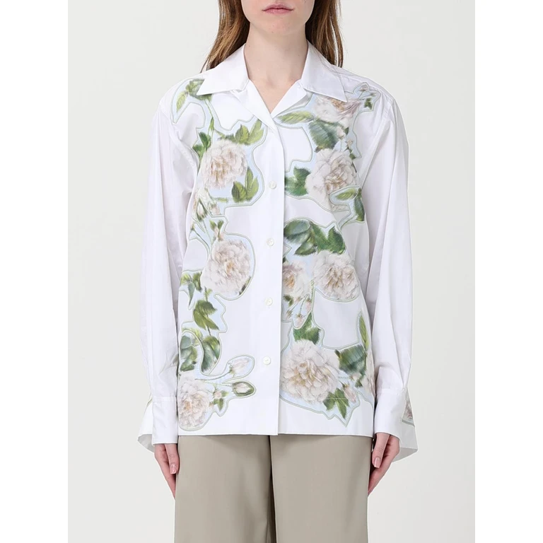 Shirt Woman color White (MCAM779BI700)